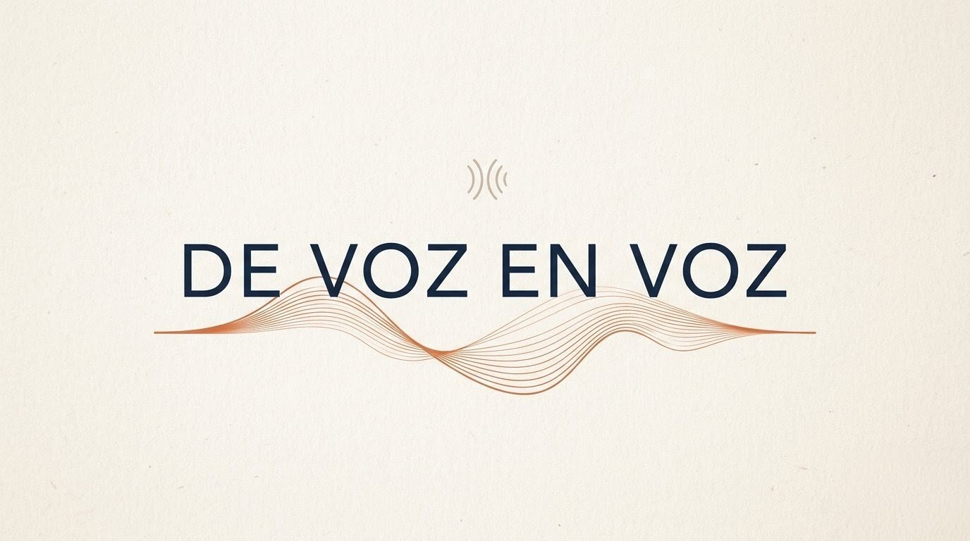 Portada de De voz en voz